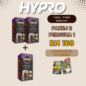 Hypro - 2 Kotak Percuma 1 ( 10 Sachet )